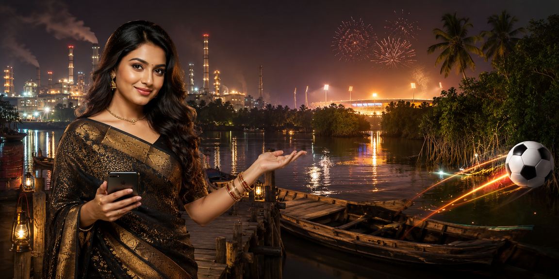সুন্দরবন অঞ্চলে বাংলাদেশি মডেল মোবাইলে পেমেন্ট করছেন fa66 প্ল্যাটফর্মে